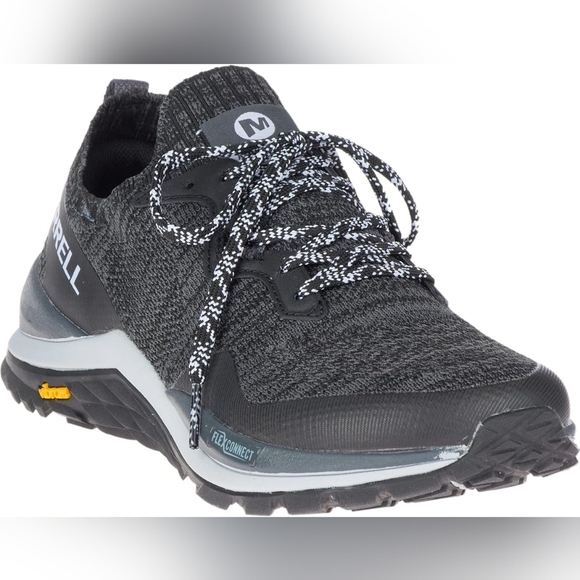 Merrell Vibram Mag 9 Aqua 6 Trail Running Hiking Flex Connect Black Gray… - Picture 1 of 11